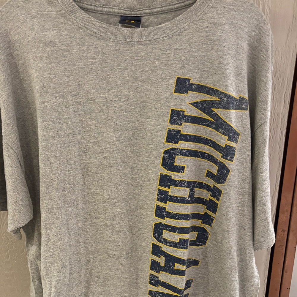 University of Michigan Wolverines t-shirt size XL From TheMDen . Old school.
